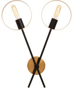 Trieste Two Bulb Ring Wall Light