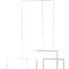 Trieste Three Square Pendant Light