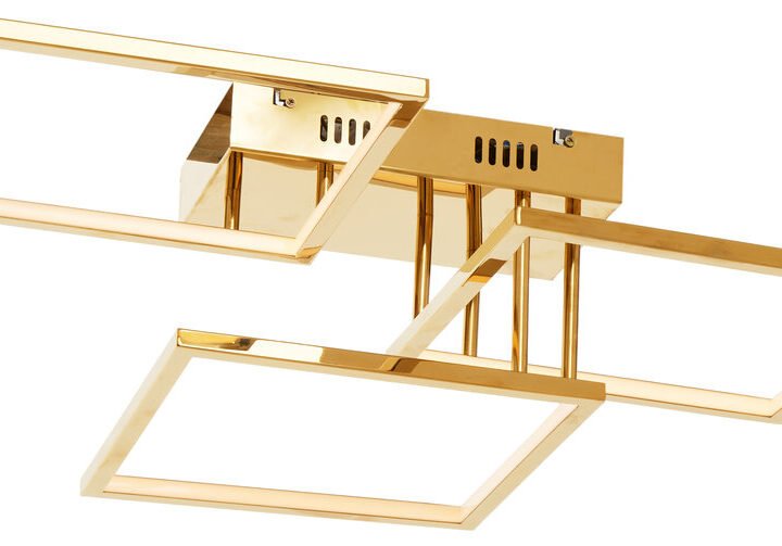 Trieste Three Square Ceiling Light