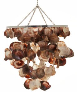 Palu Natural Shell Abstract Pendant Shade