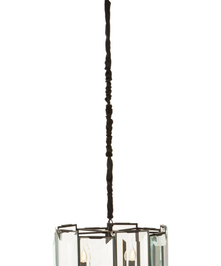 Babylon Black 6 Light Chandelier