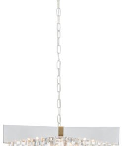 Babylon Six Bulb Chrome Chandelier