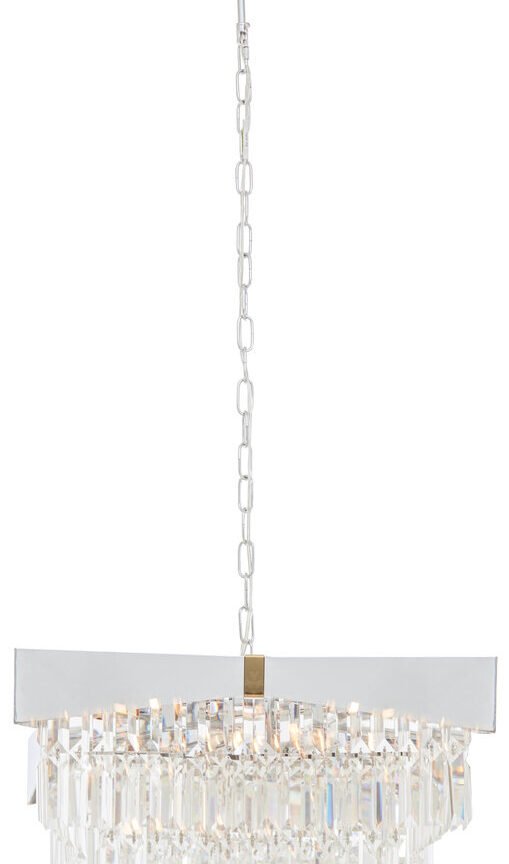 Babylon Six Bulb Chrome Chandelier