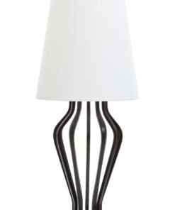 Alternative view of Zada Black And White Table Lamp