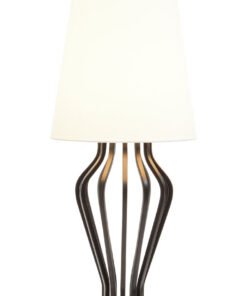 Zada Black And White Table Lamp