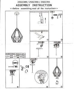 Alternative view of Wyra Champagne Gold Frame Pendant light