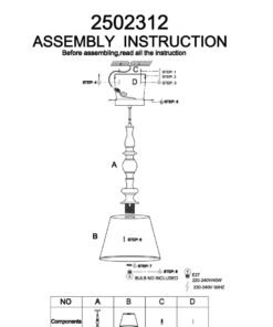 Alternative view of Leni Black Matte Pendant Light