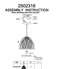 Alternative view of Lenno Small Black Pendant Light