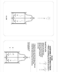 Alternative view of Kensington Townhouse Rectangular Pendant Light