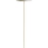 Forma Chrome Floor Lamp with Cream Shade