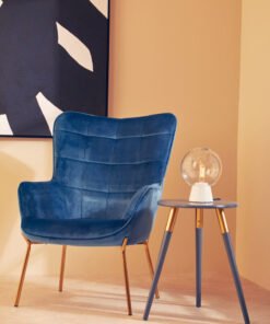 Alternative view of Lamonte Globe Lamp with White Marble Base