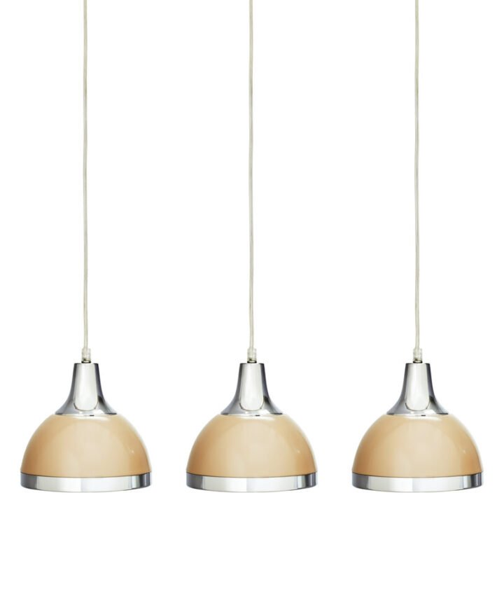 Vermont 3 Clay Colour Shades Pendant Light