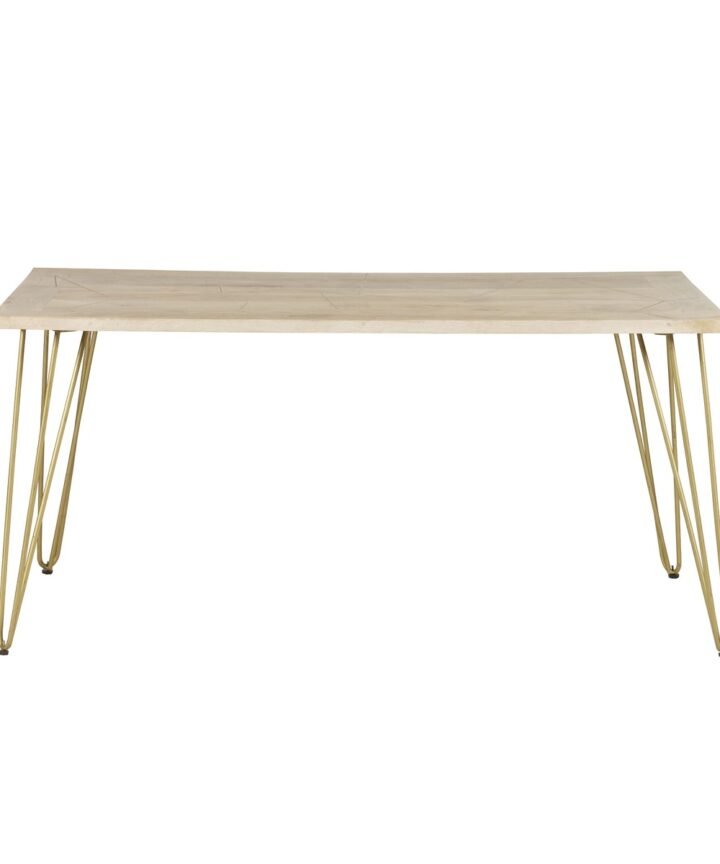 Light Gold Dining Table