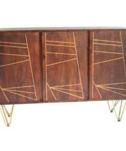 Dark Gold Large Sideboard