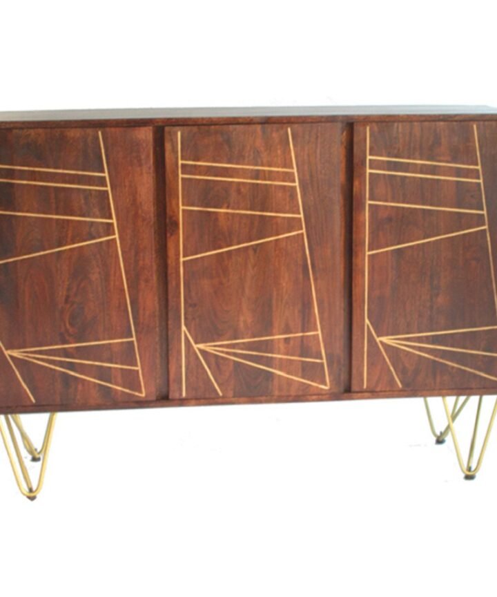 Dark Gold Large Sideboard