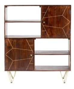 Alternative view of Dark Gold Display Cabinet