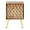 EDISON 2 DRAWER SIDE TABLE