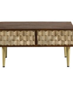 EDISON COFFEE TABLE WITH 2 DRAWERS