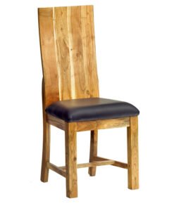 Alternative view of Dining Chair matching Metropolis Industrial