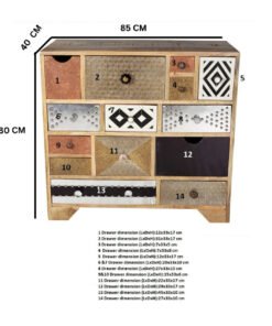 Alternative view of SORIO 14 DRAWER CHEST