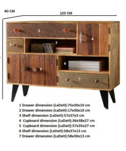 Alternative view of SORIO LARGE SIDEBOARD 1
