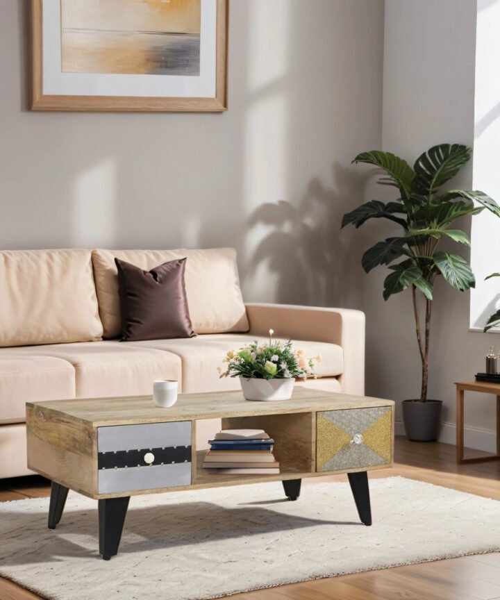 SORIO 4 DRAWER COFFEE TABLE
