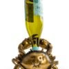 Antique Gold Thirsty Crab Wine Bottle Holder