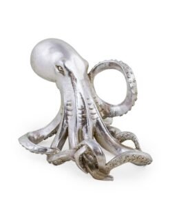 Silver Octopus Wine Bottle Holder