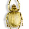 Large Gold Beetle Wall Decoration