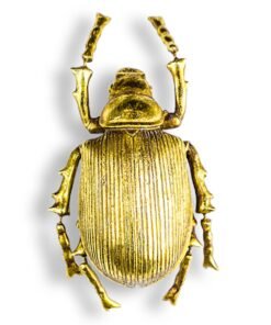 Large Gold Beetle Wall Decoration