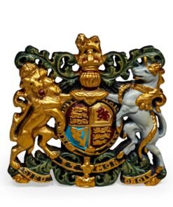 Medium Coloured Coat of Arms Wall Plaque