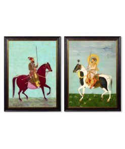 Mughals Horsemen - Oxford Frame
