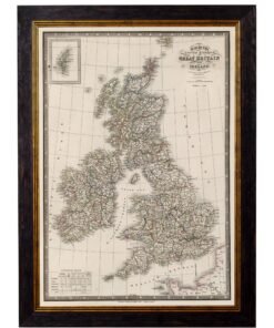 Alternative view of c.1838 Map of The British Isles