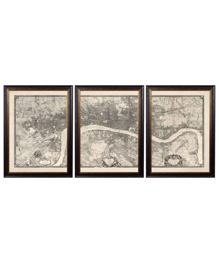 c.1746 London Triptych Map