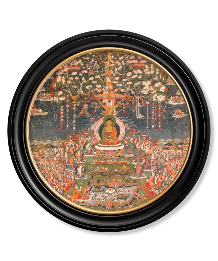 c.1700 Buddha of the Western Pure Land - Round
