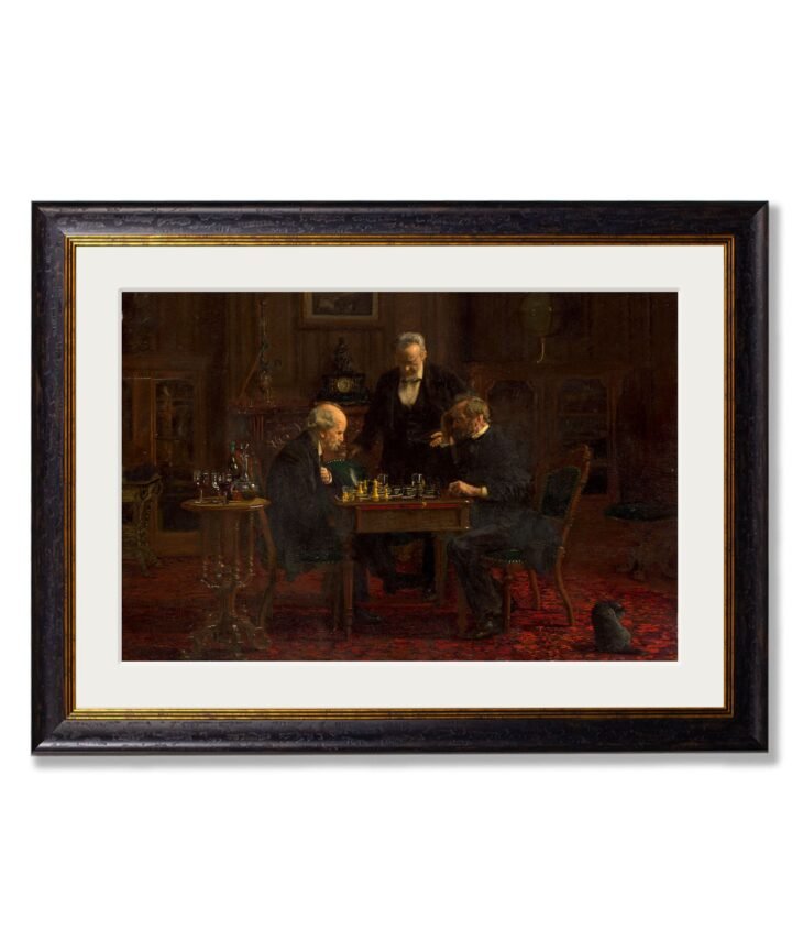 c.1876 The Chess Players - Thomas Eakins