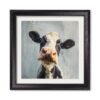 The Curious Cow - Black Hurstwood Square Frame