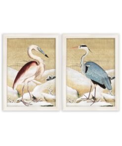 Heron Set of 2 Prints - Ram Das