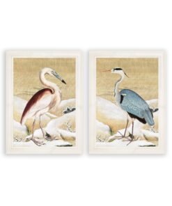 Alternative view of Heron Set of 2 Prints - Ram Das