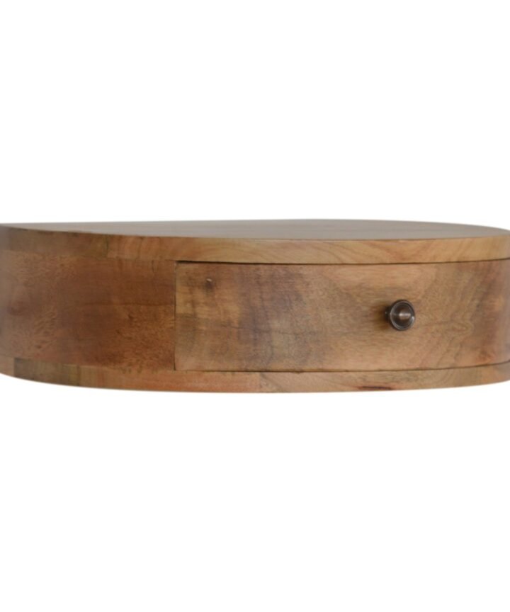 Wall Mounted Rounded Bedside