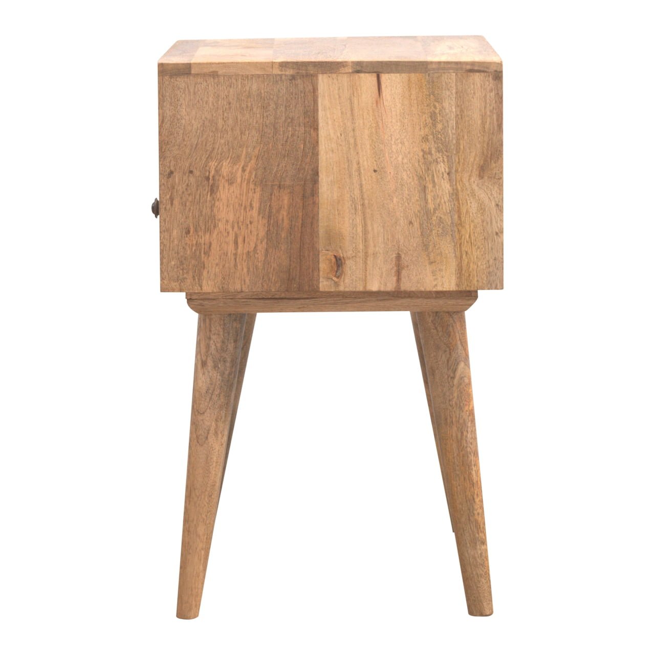Modern Bedside with Open Slot - Image 7