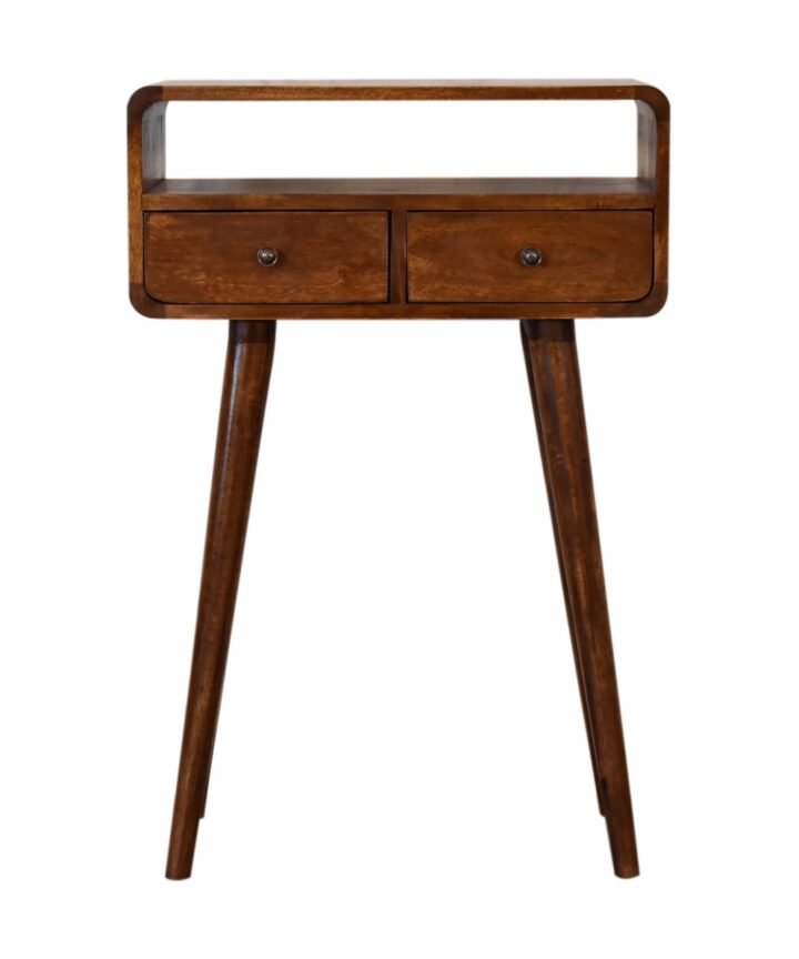 Mini Chestnut Console Table