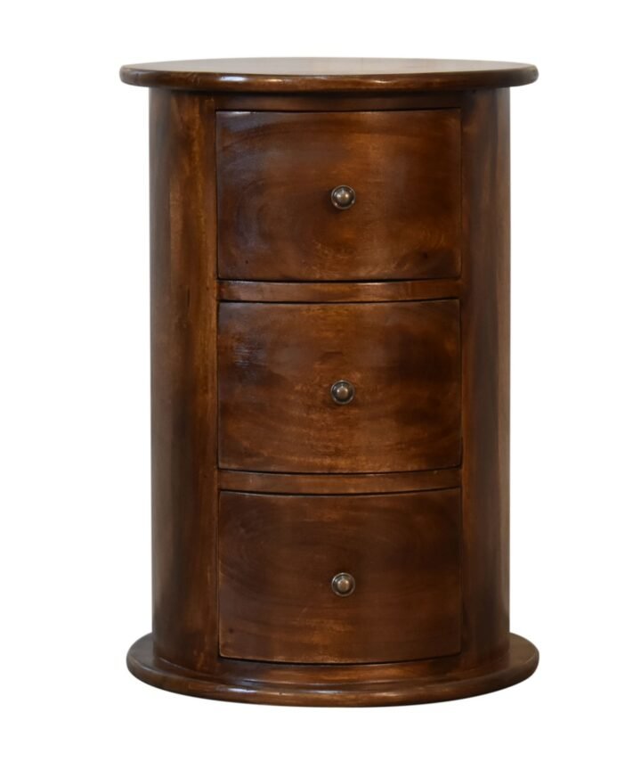 3 Drawer Chestnut Drum