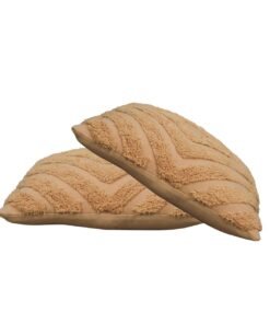Alternative view of Mustard Diamond Cushion Set of 2