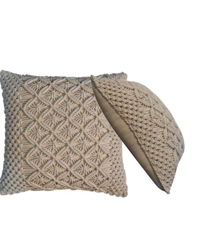 Lira Cushion Set of 2 - Cream