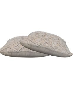 Alternative view of 2x Maura Natural White Cushions