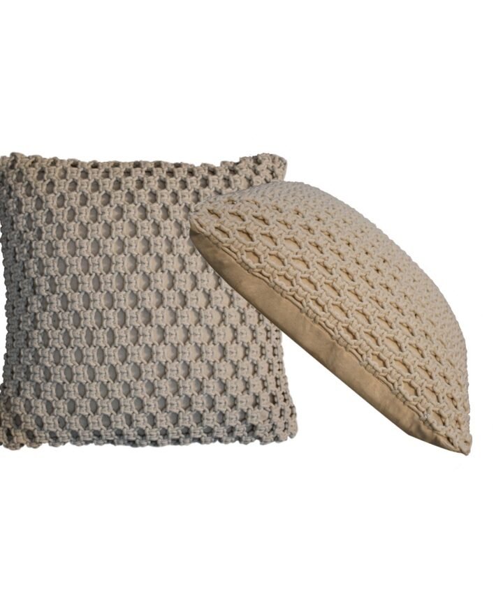 2x Myra Natural White Cushions