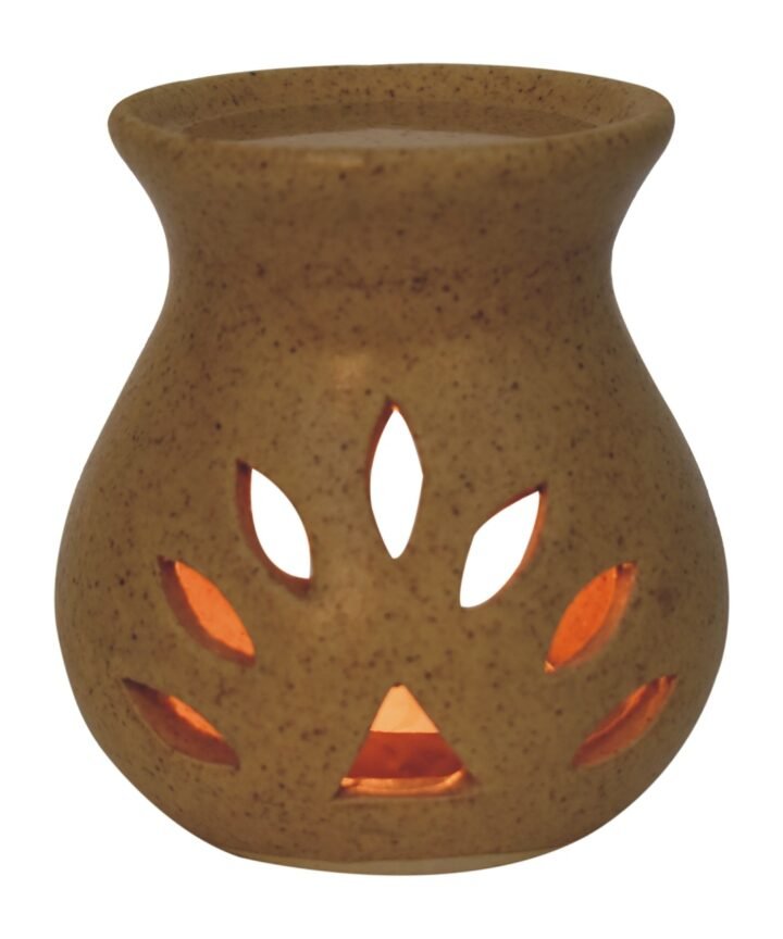 Beige Cutout Oil Burner (Summer)