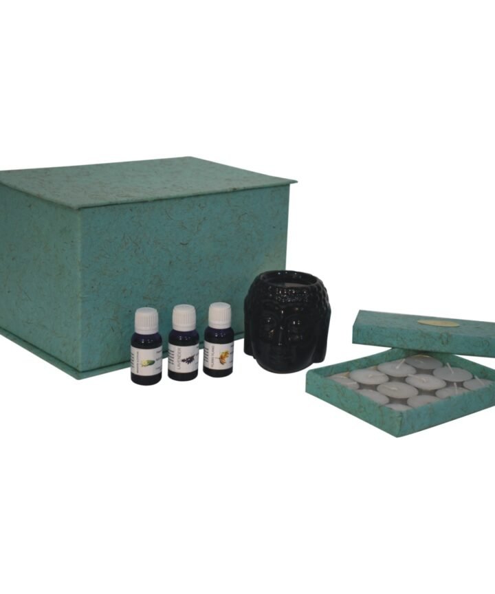 Black Buddah Oil Burner (Lotus)