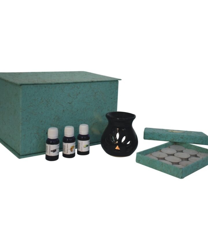 Black Oil Burner Set (Lotus)